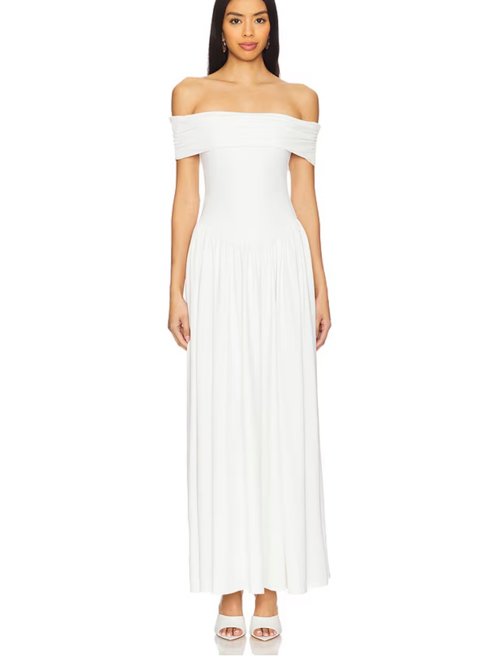 REVOLVE 	
BRIELLE MAXI DRESS IN WHITE XS